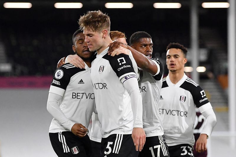 Scott Parker's side have been left kicking themselves at stages this season - take Aston Villa on Sunday for example. Fulham would hold an extra four points if matches lasted 80 minutes. P31 W6 D12 L13 GF23 GA36 GD-13.