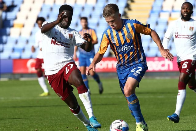 Shrewsbury Town’s versatile winger Josh Daniels is set for a spell on the sidelines after re-injuring his ankle in training. Daniels originally picked up the injury during a half time warm-up against AFC Wimbledon a fortnight ago but has since rolled the same ankle again. Shrews manager Steve Cotteril told Shropshire Star: “He injured it at half-time the other week, he rolled it, and then he ended up going on the pitch late on for Elliott Bennett. The following day in training he rolled the same ankle again. He's a tough boy, to be fair to him. But he hasn't been able to do anything, walk on it properly, at the moment.” (Photo by Pete Norton/Getty Images)
