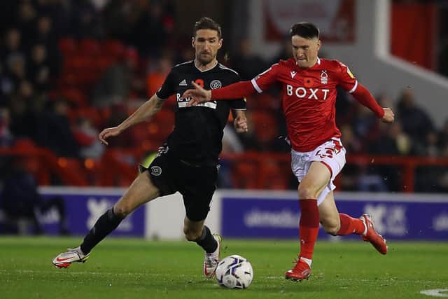 Sheffield United defender Chris Basham is hoping to win back his place in the starting eleven with another solid display, this time against Blackburn Rovers: Simon Bellis / Sportimage