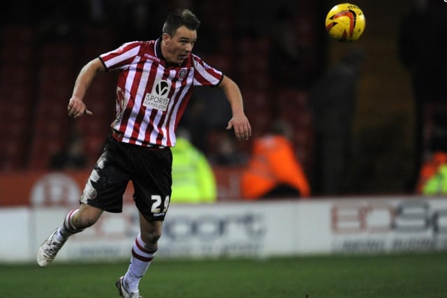 A solid right-sided player adept at playing in defence or midfield, McMahon spent two significant seasons at Sheffield United where he dodged injury woe with the odd memorable free-kick. But did you remember his time with Wednesday? 15 appearances on loan from Middlesbrough came in 2008 - four years before he arrived at Bramall Lane.