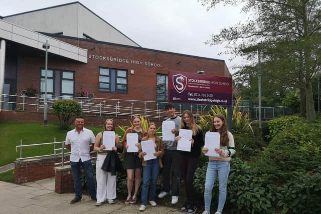 Stocksbridge High School say they have enjoyed their best results ever in their school's history.