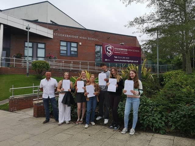 Stocksbridge High School say they have enjoyed their best results ever in their school's history.