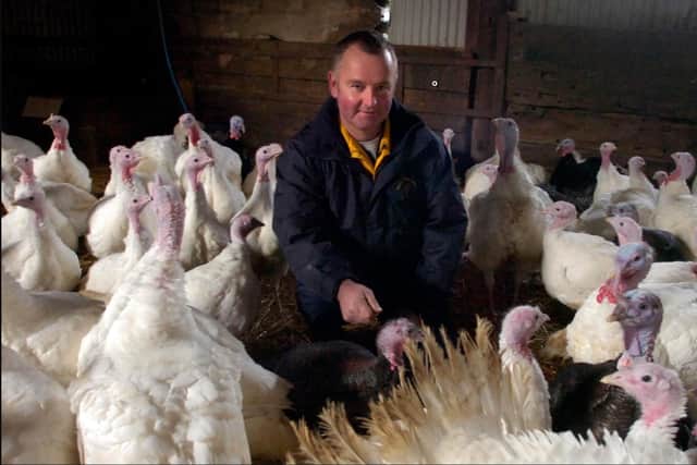 Andrew Clark, of Hangram Lane Farm, is predicting they will sell all 1,000 turkeys this year after the season started with 50 sales over the weekend - three weeks earlier than usual.
