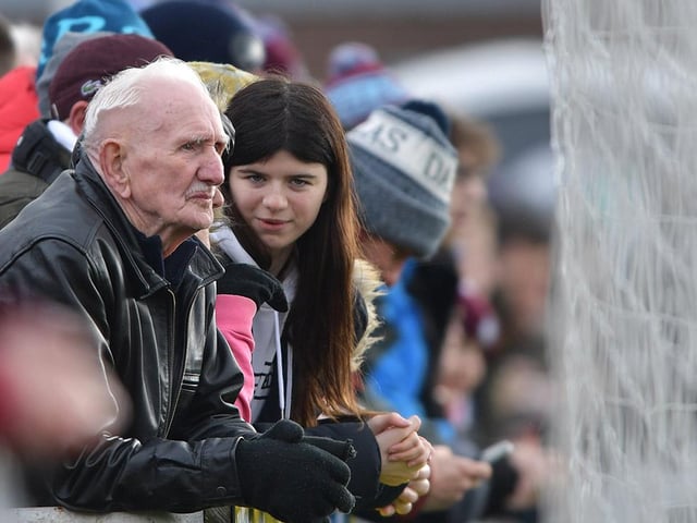 Fans young and old celebrated the victory.
