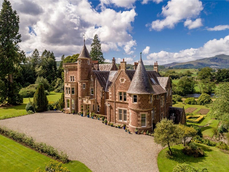Driveway and grounds.