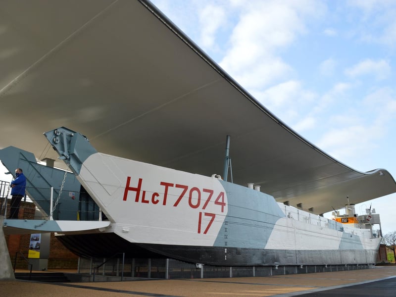 The D-Day Story museum - which has LCT 7074 stationed outside - will be open for free from March 7 to March 15