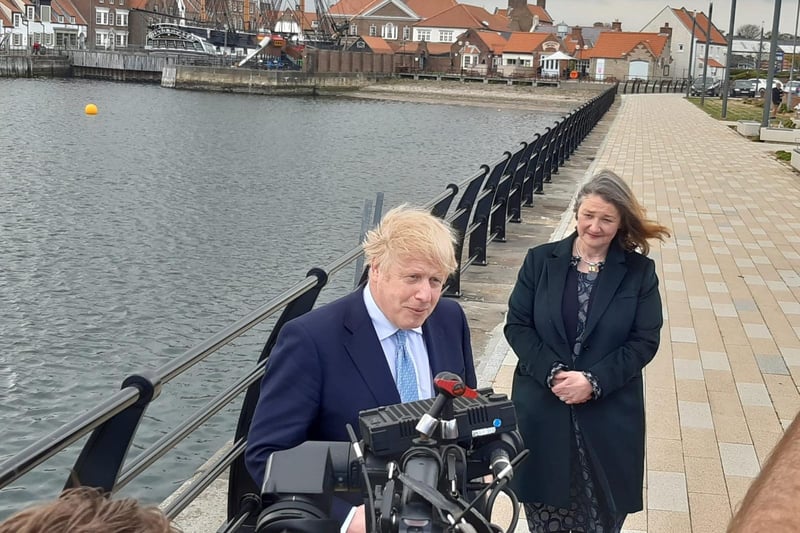 The Prime Minister returned to Hartlepool on Friday following Jill Mortimer's win. During the campaign he visited the town three times.