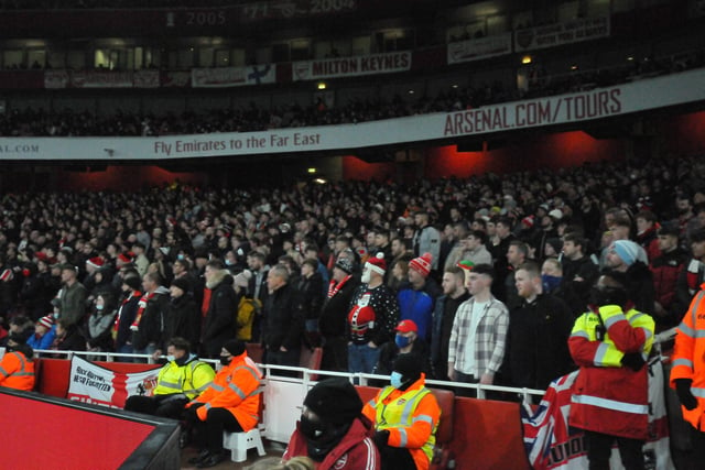 5,000 Black Cats supporters made the long trip to London