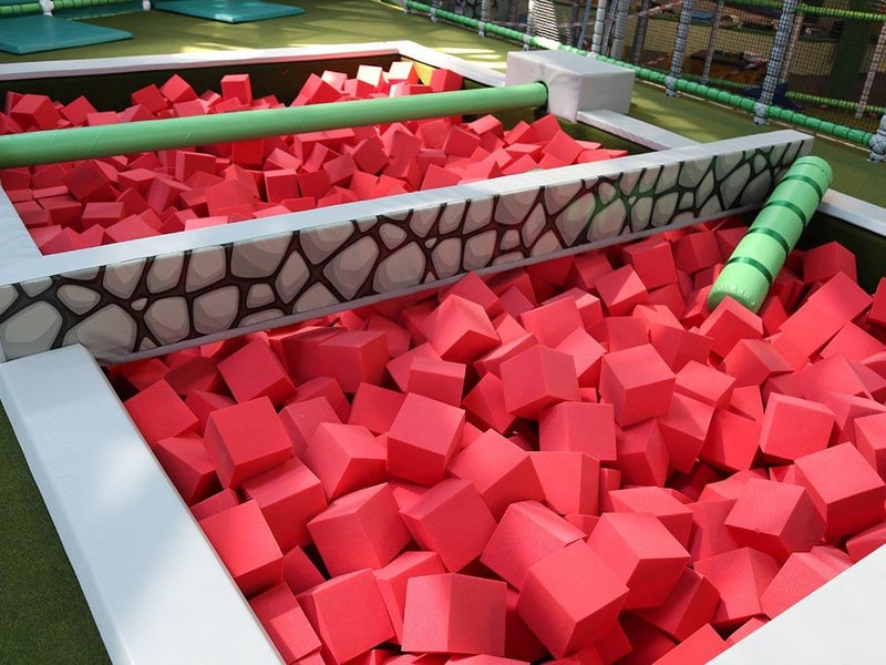 First glimpse inside the soft play Exploria attraction at the Pyramids Centre in Portsmouth. Picture: BH Live
