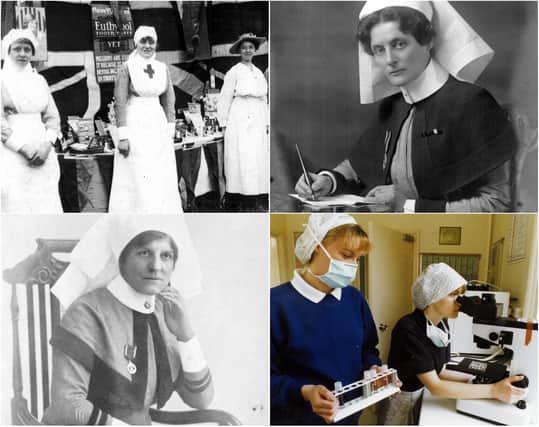 A century of  of Sheffield nurses in pictures