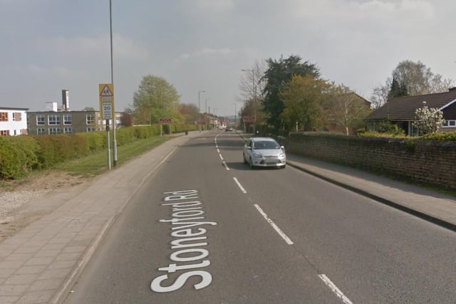 There will be another speed camera on Stoneyford Road, Skegby, Sutton-in-Ashfield - 30mph.