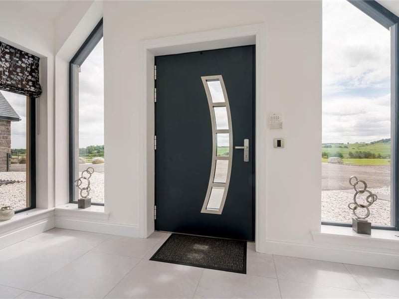 Front door.