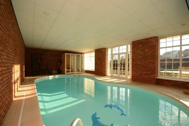 It's not everyday you see a property with a pool on the Sheffield market.