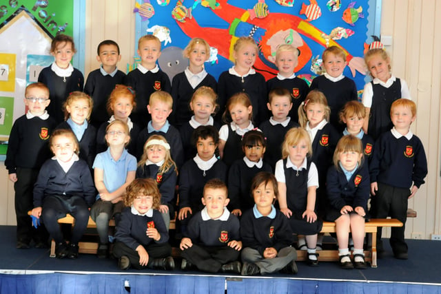 Mrs Jewitt's reception class in the spotlight at Ashley Primary. Is there someone you know in the picture?