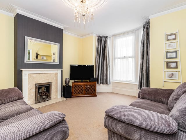 This four bedroom house in Beresford Road, Portsmouth is on sale for £250,000.