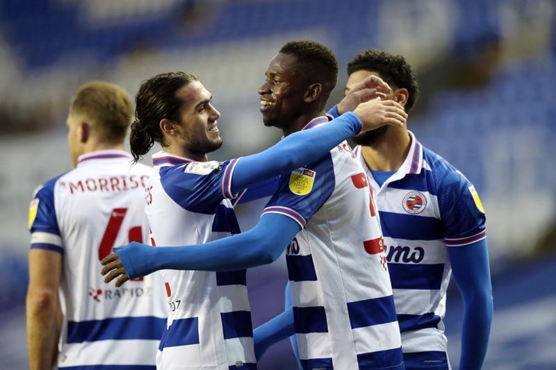 Reading have played 1424 long passes this season, averaging 43.8 per 90 minutes.