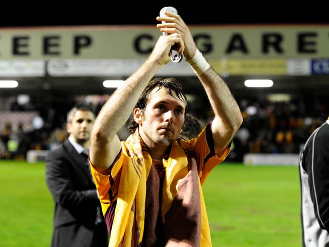 Set up John Sutton for the crucial second goal before half-time. His performances that season earned him a place in the PFA Scotland team of the year and a move to Barnsley. Has had a few clubs, including Ross County, since then. Now with Notts County.