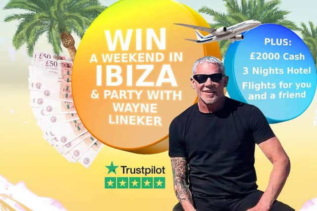 WIN £2,000 cash and Ibiza weekend to party with Wayne Lineker
