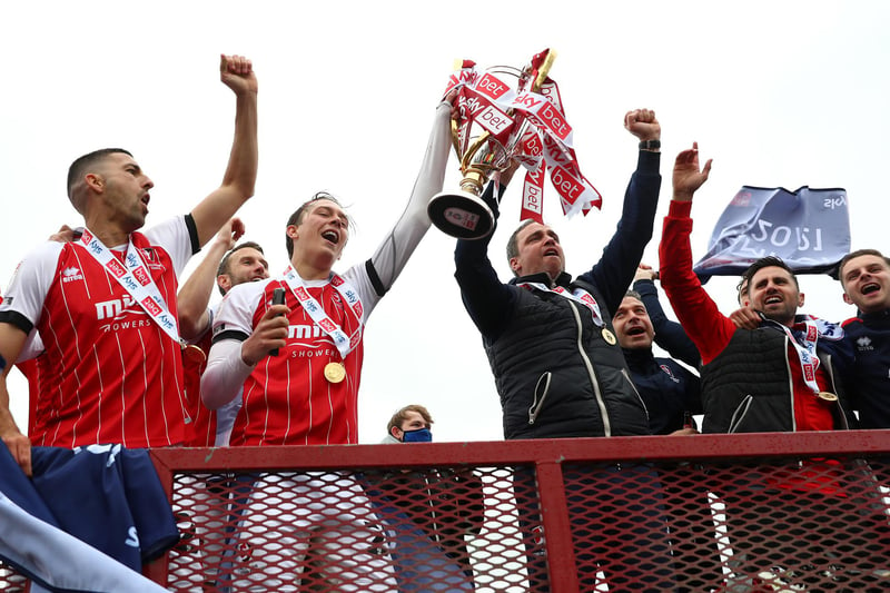Cheltenham Town are 16/1 to be promoted from League One to the Championship at the end of the 2021-22 season - according to SkyBet.