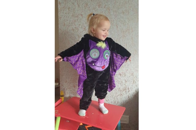 Cheryl Mcniff submitted this picture of her daughter Eliza's outfit - bought for her by her auntie Steph