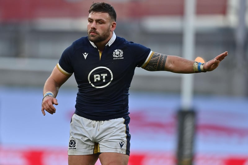 The Hawick prop will win his 13th cap against Wales.