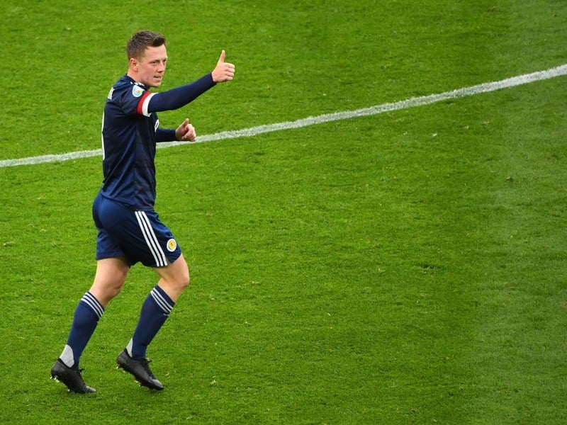 Like McLean, midfield was outplayed in the first half. Found more space in the second half as Scotland improved.