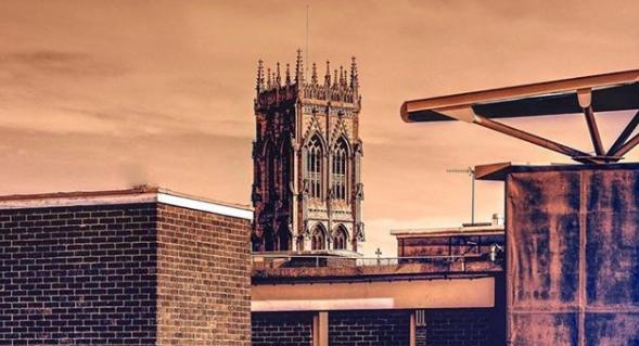 A wonderful shot of the St George's Minster from @gemmasutherland_photography
