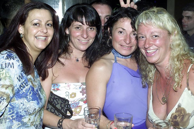 A good night out for Karen, Gina, Kelly & Val