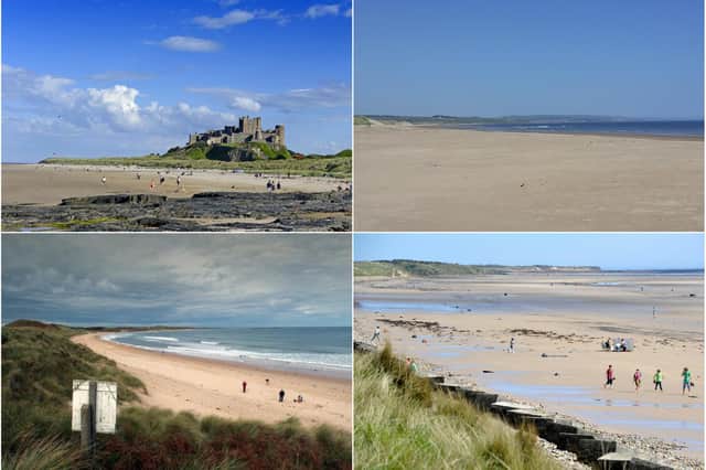 Northumberland beaches.
