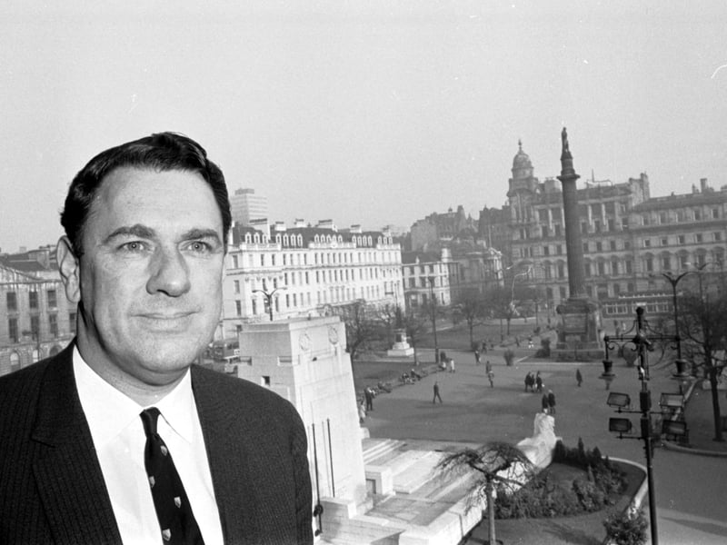 The new Chief Constable for Glasgow David McNee at the City Chambers in George Square, February 1971.