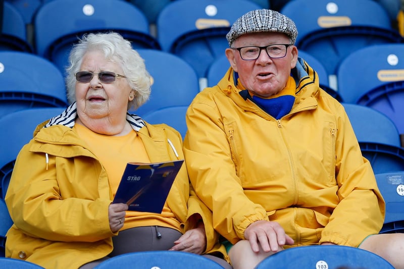Stags fans at Saturday's game.