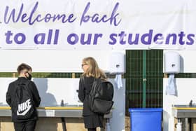 The return to secondary school in January will be staggered in England to allow for mass Covid testing. Photo: Danny Lawson/PA Wire