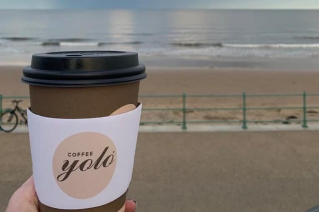 Coffee Yolo has opened at the front of STACK Seaburn with its own outdoor seating. It also has a hatch where you can order mochas, milkshakes and coffee to go for  a walk along the beach - and you don't have to wait in the main STACK queue to use it.