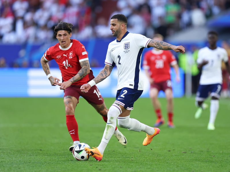 The defender is England's most experienced and can play in multiple different formations. We think Southgate keeps his back three and Walker remains on the right-hand side of it.
