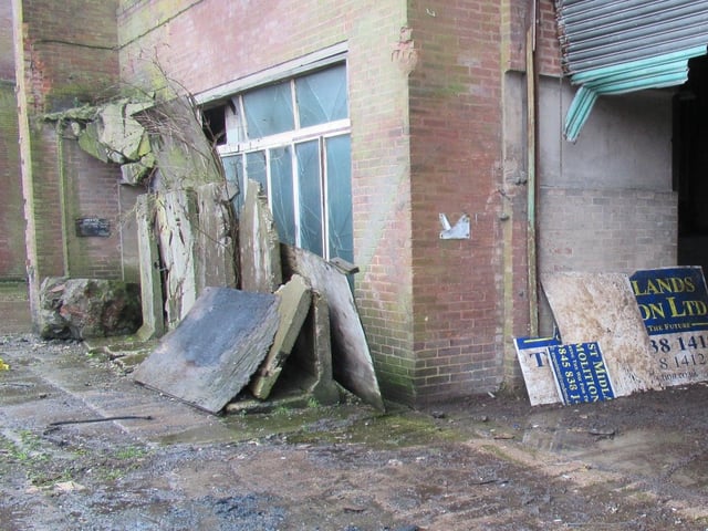 The site is being slowly restored and damage being fixed.