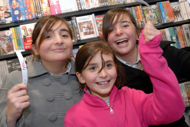 These fans queued outside HMV to get a wristband to see X Factor winner Joe McElderry and their patience was rewarded in 2009. Recognise them?