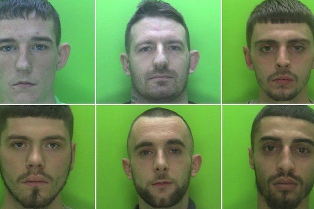 A drugs king pin and five of his dealers brutally murdered vulnerable Sutton man Ross Ball as part of a turf war. Mr Ball, who was a heavy drug user, was killed at his flat taken over by the group as a base for their drugs supply operation in Sutton on November 1, 2019. Five men were found guilty of murder and conspiracy to supply class A drugs and The men were sentenced at Nottingham Crown Court last month. Shaun Buckley of Lanchester Way in Solihull, Birmingham, was sentenced to a minimum of 25 years in prison
Jake Honer, of Ludworth Avenue, Birmingham, was sentenced to a minimum of 25 years in prison. Anthony Daw, of Meriden Drive in Chelmsley Wood, Birmingham, was sentenced to a minimum of 25 years in prisonMatthew Jones, of Denby Close in Birmingham, was sentenced to a minimum of 25 years in prison Garry Cooper, of Kingsholme Road in Kirkby-in-Ashfield, Nottinghamshire, was sentenced to a minimum of 29 years in prison. A sixth man, John McDonald, of Mead Close, Birmingham, was found guilty of murder and sentenced to a minimum of 23 years in prison. Connor Sharman, of no fixed address, was convicted of manslaughter and conspiracy to supply class A drugs and sentenced to 21 years in prison.
Pictured are: Shaun Buckley (top left), Garry Cooper (top centre), Anthony Daw (top right), Jake Honer (bottom left), Matthew Jones (bottom centre), John McDonald (bottom right)