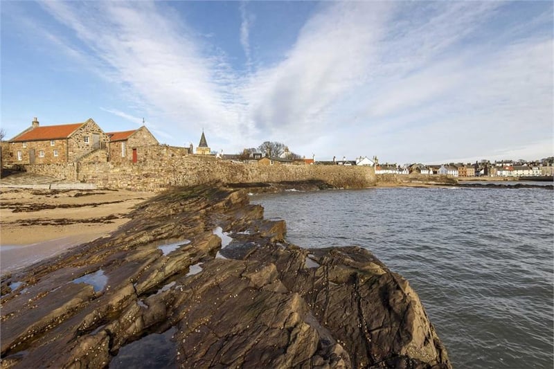 Anstruther shore.