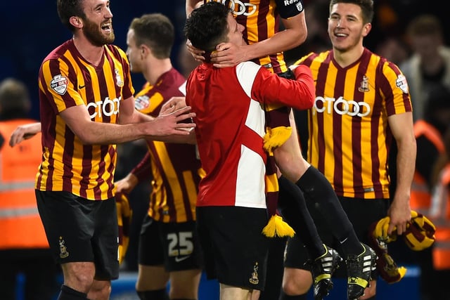 League One Bradford City scored three goals in the last final 15 minutes for a stunning cup upset over Jose Mourinho’s Chelsea.