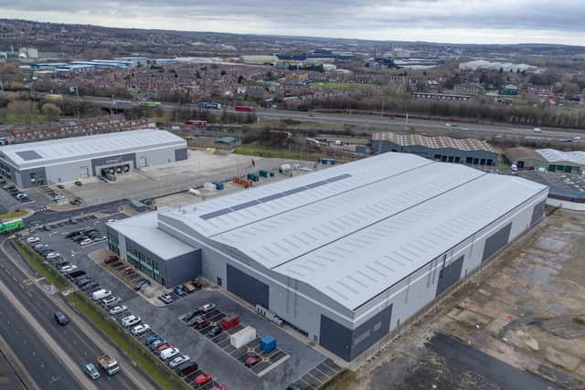 ITM Power's Gigafactory in Tinsley, Sheffield. The firm has announced plans to open two new factories, creating hundreds of jobs