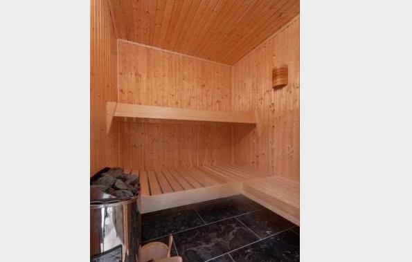 The property also boasts a six-person sauna