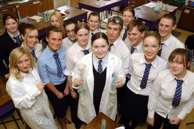 St Joseph's Comprehensive students in Hebburn were celebrating winning a science award 16 years ago. Can anyone tell us more about it?