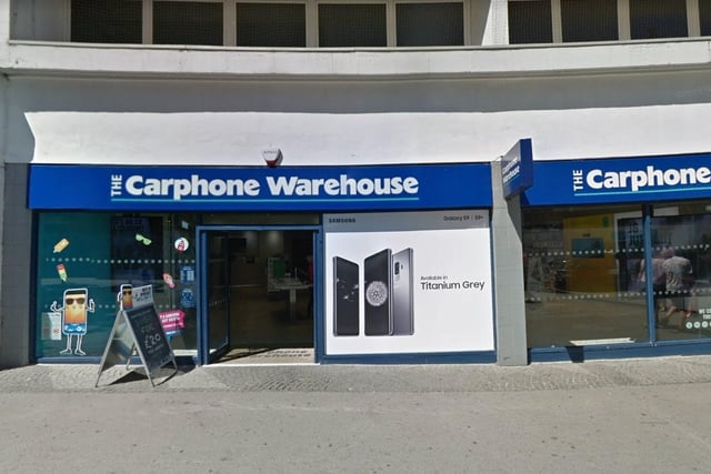 Popular phone shop, Carphone Warehouse which had an iconic location on Sheffield's Fargate has also closed down.