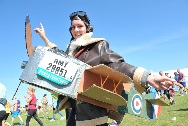 Runners always go above and beyond with their fundraising fancy dress.