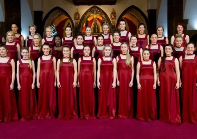 All girls choir.