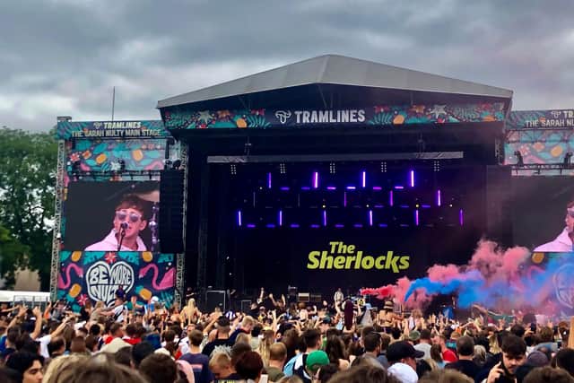 The Sherlocks at Tramlines 2021. Picture: Richard Derbyshire
