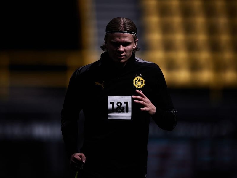 Manchester City are ‘best positioned’ to sign Borussia Dortmund star Erling Haaland. (AS)

(Photo by Joosep Martinson/Getty Images)