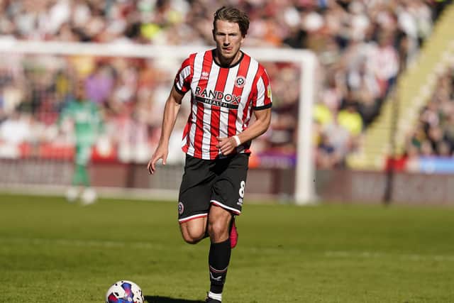 Sander Berge had a good game for Sheffield United: Andrew Yates / Sportimage