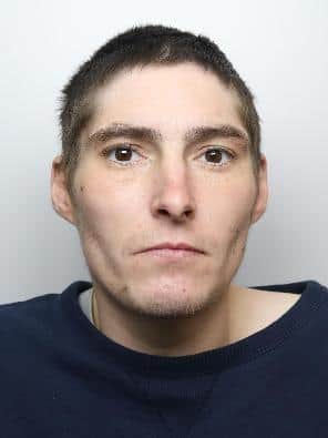 Daryl Casey, 31, attempted to break-in to a house in Rotherham on February 7 last year.