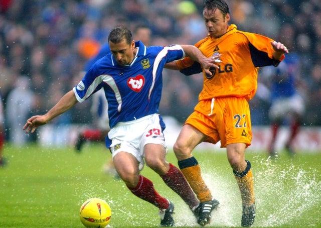 Italian defender spent the season at Fratton Park before returning to Italy with Cagliari. Managed a number of teams and currently with Apollon Smyrnis in the Greek Super League.